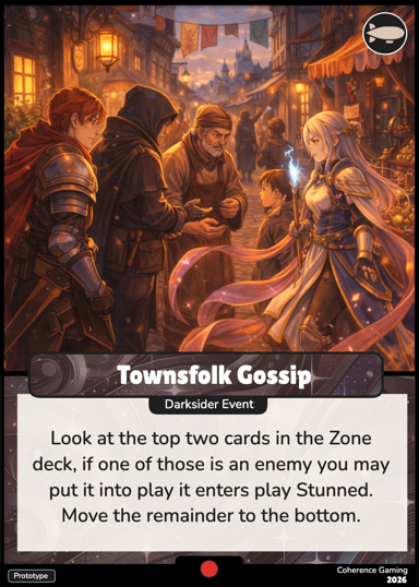 Townsfolk Gossip - Event