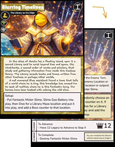 Blurring Timelines — Mission Card